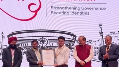 आधार सेवाओं में उत्कृष्टता के लिए छत्तीसगढ़ को राष्ट्रीय सम्मान आधार सेवाओं में उत्कृष्टता के लिए छत्तीसगढ़ को राष्ट्रीय सम्मान