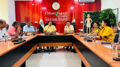 छत्तीसगढ़ टूरिज्म बोर्ड की समीक्षा बैठक सम्पन्न, नवनियुक्त अध्यक्ष नीलू शर्मा ने की योजनाओं की विस्तार से समीक्षा छत्तीसगढ़ टूरिज्म बोर्ड की समीक्षा बैठक सम्पन्न, नवनियुक्त अध्यक्ष नीलू शर्मा ने की योजनाओं की विस्तार से समीक्षा