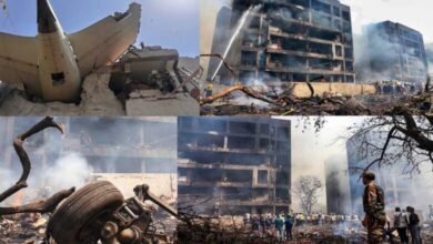 अहमदाबाद विमान हादसा : हॉस्टल में क्रैश हुआ प्लेन, सामने आया भयावह मंजर, प्लेन में पूर्व सीएम के सवार होने की खबर