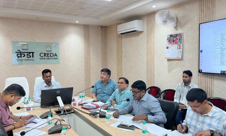 क्रेडा सीईओ राणा ने सुशासन तिहार के आवेदनों एवं शिकायतों के निराकरण की समीक्षा की