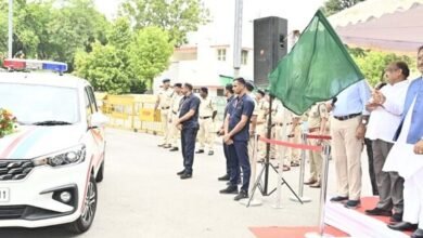 मुख्यमंत्री ने परिवहन सुरक्षा बेड़े में शामिल 48 वाहनों को झंडी दिखाकर किया रवाना