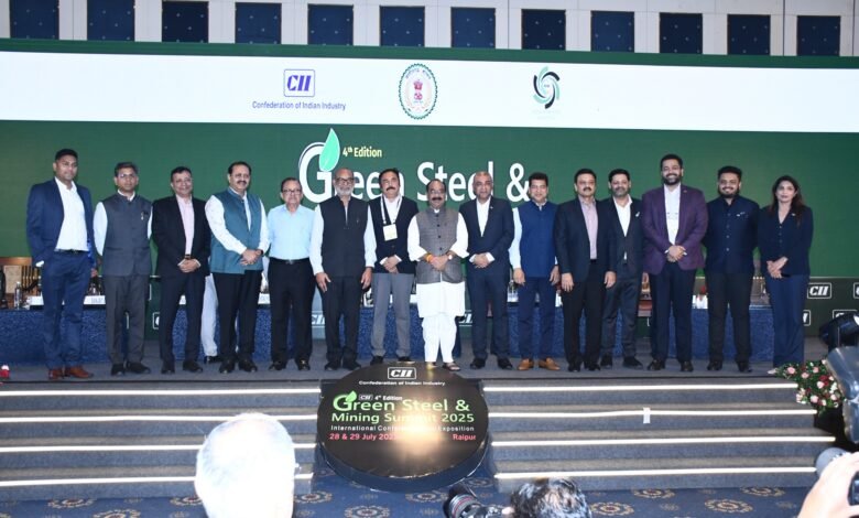 छत्तीसगढ़ के माननीय उपमुख्यमंत्री श्री अरुण साव शामिल हुए सीआईआई – ग्रीन स्टील एवं माइनिंग समिट 2025 के दूसरे दिन छत्तीसगढ़ के माननीय उपमुख्यमंत्री श्री अरुण साव शामिल हुए सीआईआई – ग्रीन स्टील एवं माइनिंग समिट 2025 के दूसरे दिन