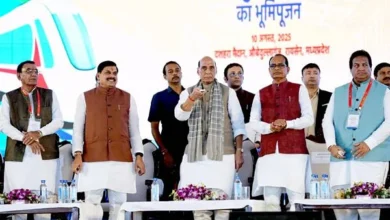 मध्यप्रदेश में हो रहा औद्योगिक विकास भारत को नई औद्योगिक ऊंचाइयों पर ले जाने में होगा सहायक : केन्द्रीय रक्षा मंत्री सिंह