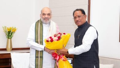 केंद्रीय गृह मंत्री श्री अमित शाह से मिले मुख्यमंत्री श्री विष्णुदेव साय केंद्रीय गृह मंत्री श्री अमित शाह से मिले मुख्यमंत्री श्री विष्णुदेव साय