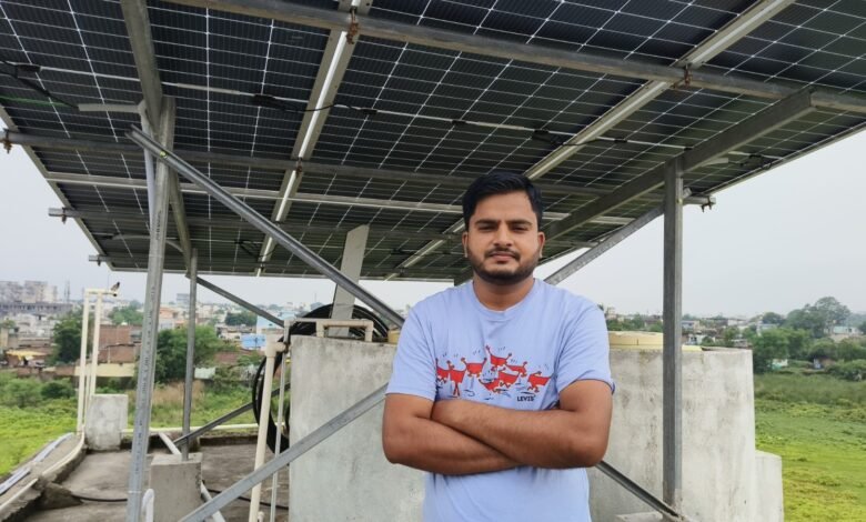 पीएम सूर्यघर मुफ्त बिजली योजना: प्रदीप पटेल के छत पर हर महीने बन रही 350 से 400 यूनिट बिजली