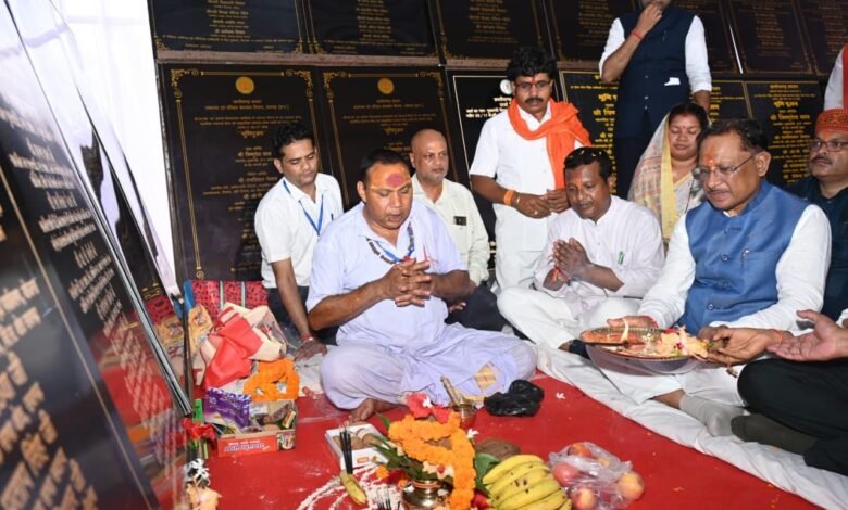 मुख्यमंत्री श्री विष्णुदेव साय ने धरमजयगढ़ में 62.36 करोड़ के विकास कार्यों की दी सौगात