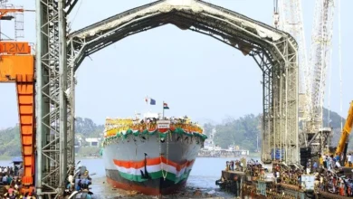 भारतीय नौसेना अग्रिम पंक्ति के स्टील्थ फ्रिगेट उदयगिरि और हिमगिरि को नौसेना में शामिल करने के लिए तैयार