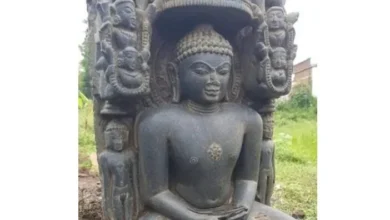 जैन समाज को सौंपी जायेगी आरंग में मिली प्राचीन जैन तीर्थंकर की प्रतिमा