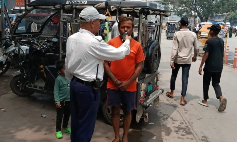 शराबी और नशेड़ी वाहन चालकों पर सख्त और कड़ी कार्यवाही, 1200 को भेजे गए कोर्ट