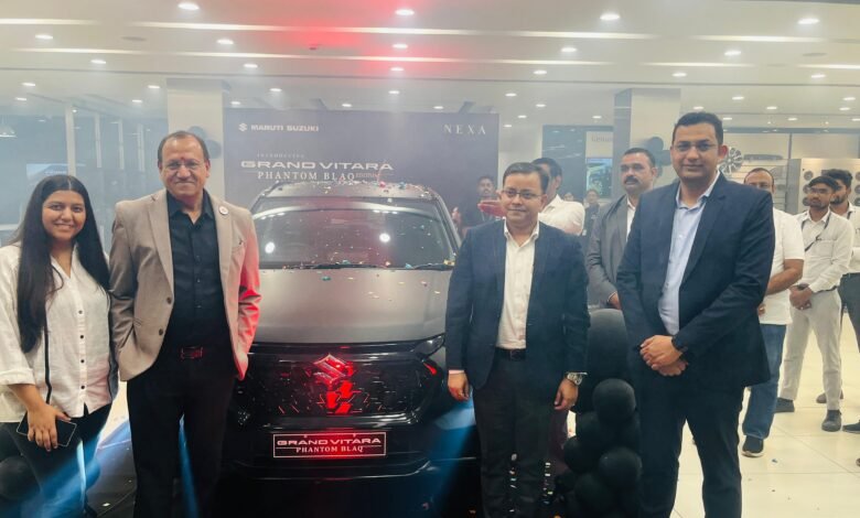 विश्वभारती ऑटोमोबाइल्स नेक्सा  में लॉन्च हुई ग्रैंड विटारा फैंटम ब्लैक