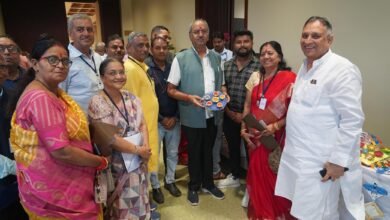 बाल कल्याण परिषद की आम सभा संपन्न, सांसद बृजमोहन ने किया नए लोगो का विमोचन