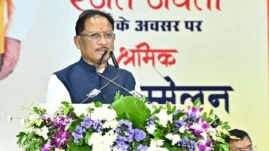 मुख्यमंत्री श्री साय ने 1.84 लाख श्रमिकों को 65 करोड़ रुपये से अधिक की सहायता राशि प्रदान की