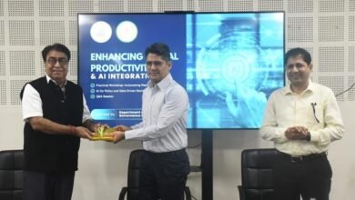 ट्रिपल-आईटी नवा रायपुर में डिजिटल उत्पादकता संवर्धन एवं एआई एकीकरण विषय पर प्रशिक्षण का शुभारंभ