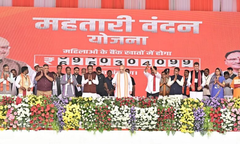 केंद्रीय गृह मंत्री श्री अमित शाह ने मुख्यमंत्री ग्रामीण बस योजना का किया शुभारंभ