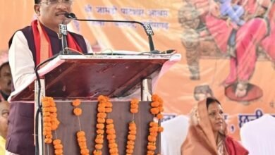 संतों के आशीर्वाद और जनसहयोग से छत्तीसगढ़ आगे बढ़ रहा है विकास और आस्था के मार्ग पर – मुख्यमंत्री श्री विष्णुदेव साय संतों के आशीर्वाद और जनसहयोग से छत्तीसगढ़ आगे बढ़ रहा है विकास और आस्था के मार्ग पर – मुख्यमंत्री श्री विष्णुदेव साय