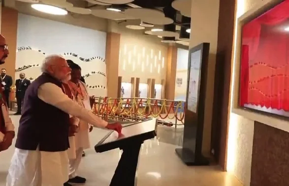 पीएम मोदी ने किया जनजातीय स्वतंत्रता सेनानी संग्रहालय का उद्घाटन