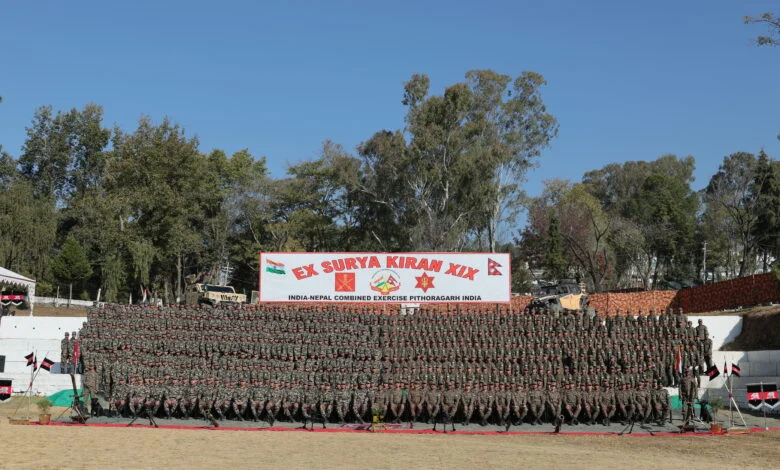 भारत-नेपाल संयुक्त अभ्यास सूर्यकिरण XIX – 2025 शुरू