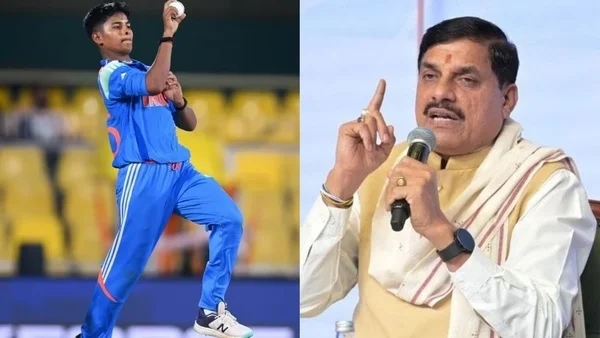 मध्यप्रदेश की महिला क्रिकेटर क्रांति गौड़ को एक करोड़ रुपए देगी राज्य सरकार : मुख्यमंत्री यादव