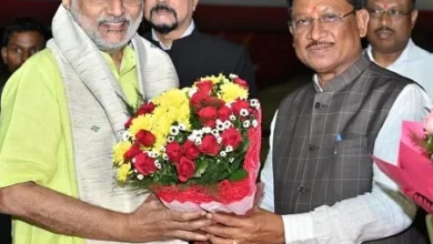 उपराष्ट्रपति सीपी राधाकृष्णन का राज्यपाल और मुख्यमंत्री ने एयरपोर्ट पर किया स्वागत