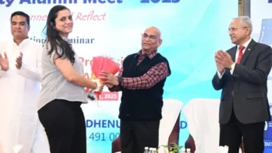 कामधेनु विश्वविद्यालय में पूर्व छात्र-छात्राओं का मिलन समारोह, अपने अपने अनुभवों को किया साझा