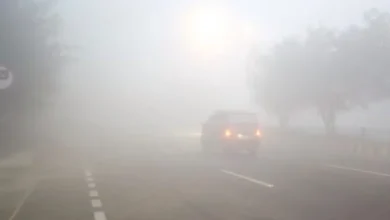 राजधानी में घने कोहरे और स्मॉग के कारण विजिबिलिटी शून्य