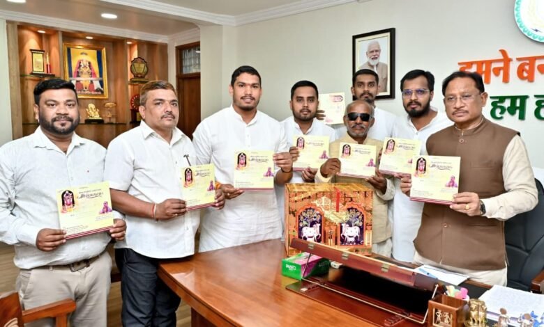 मुख्यमंत्री श्री विष्णुदेव साय ने श्री रामकथा पोस्टर एवं कैलेंडर का किया विमोचन