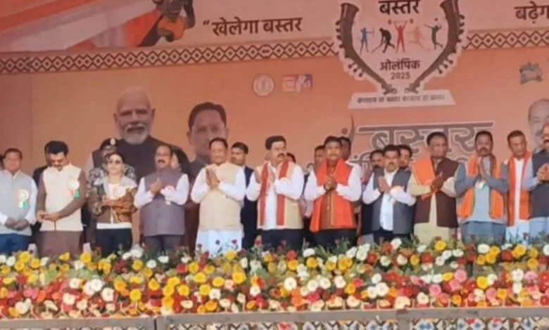 सीएम साय ने Bastar Olympics 2025 का किया का शुभारंभ, आत्मसमर्पित नक्सली दिखाएंगे दम
