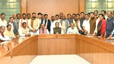 मुख्यमंत्री श्री साय से साहू समाज के प्रतिनिधिमंडल ने की सौजन्य मुलाकात