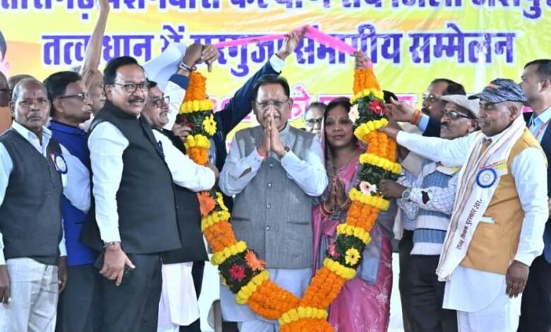 मुख्यमंत्री श्री साय शामिल हुए पेंशनर सम्मेलन में