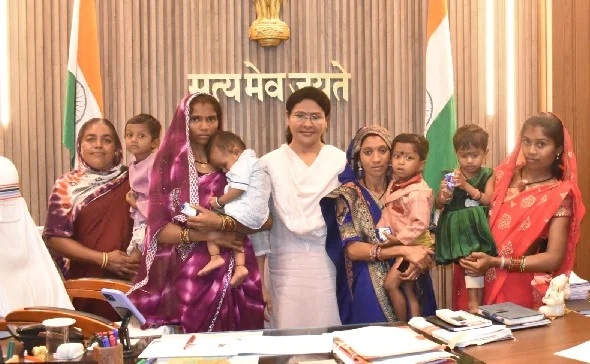 कुपोषण मुक्ति की दिशा में सफल रहा मिशन गोद अभियान, बालोद के 20 प्रतिशत बच्चों को मिली कुपोषण से मुक्ति