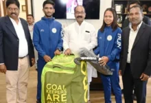 नेशनल सेंटर ऑफ एक्सीलेंस में परफॉर्मेंस असेसमेंट के लिए चयनित खिलाड़ियों को हॉकी किट नेशनल सेंटर ऑफ एक्सीलेंस में परफॉर्मेंस असेसमेंट के लिए चयनित खिलाड़ियों को हॉकी किट