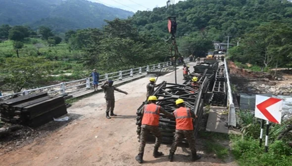 ऑपरेशन ‘सागर बंधु’: श्रीलंका में भारतीय सेना का मानवीय सहयोग, कैंडी में 100 फीट बेली ब्रिज निर्माण शुरू